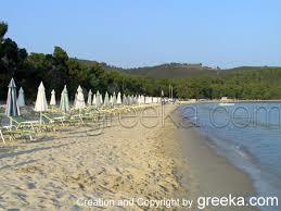 Koukounaries-stranden