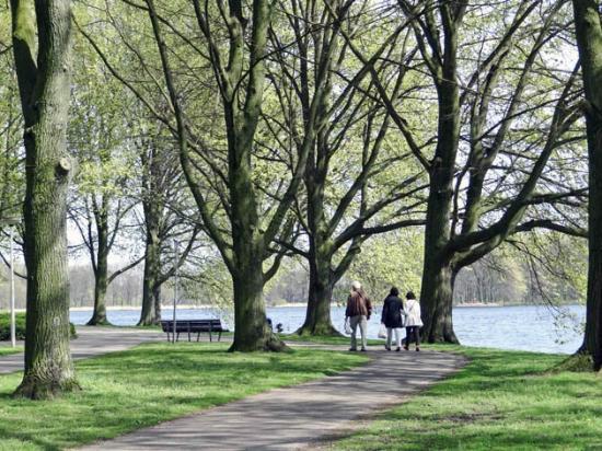 Sloterpark en Sloterplas