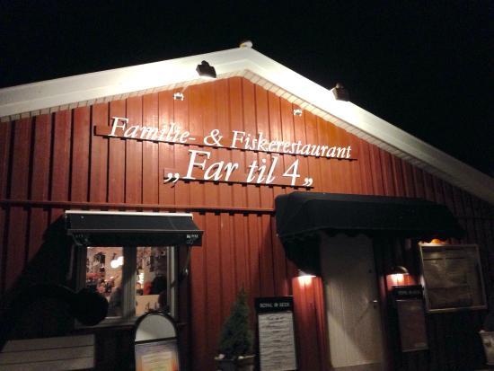 Restaurant far til fire